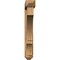 Ekena Millwork Balboa Arts and Crafts Rough Sawn Bracket w/ Offset Brace, Western Red Cedar, 6"W x 40"D x 40"H BKT0604X40X40BOA03RWR - alternate 3